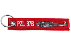 brelok Remove before flight z PZL P.37B