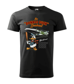 Koszulka inspirowana Spitfire Donald Duck Jan Zumbach
