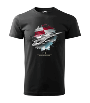 Koszulka z samolotem F16