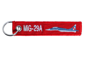 Zawieszka brelok Remove before flight z Myśliwiec Mig-29