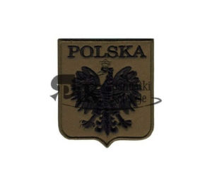 Naszywka Godło Polski stylizowane - POLSKA