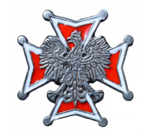 Krzyż Kawalerskibiało-Czerwonyz Orłem