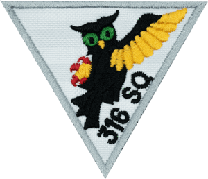 Naszywka 316 Dywizjon Warszawski
