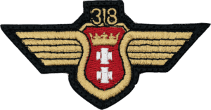 Naszywka 318 Dywizjon Myśliwsko-Rozpoznawczy Gdański