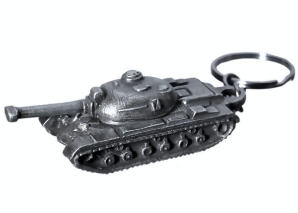Metalowy Brelok Z Czołgiem Patton – Hołd Dla Pancernych Tradycji Usa