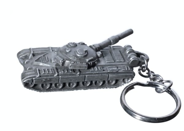 Metalowy Brelok Czołg T-72 – Pancerny Weteran Gry World Of Tanks - Obrazek 2