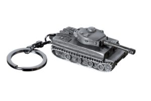 Metalowy brelok Tygrys – pancerny bohater z gry World of Tanks