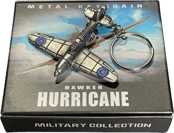 Brelok Metalowy Hawker Hurricane – Legenda Bitwy O Anglię - Obrazek 2