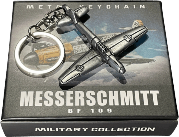 Brelok Metalowy Messerschmitt Bf 109 – Niemiecki Myśliwiec Z Ii Wojny Światowej - Obrazek 3