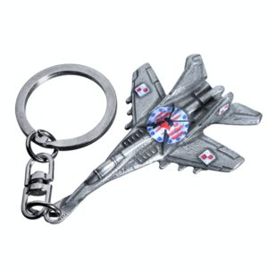 brelok metalowy mig-29 fulcrum – myśliwiec taktyczny