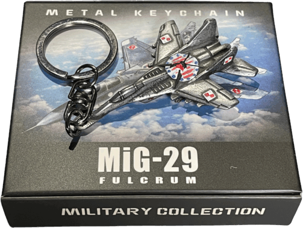 Brelok Metalowy Mig-29 Fulcrum – Myśliwiec Taktyczny - Obrazek 2