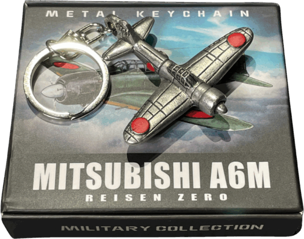 Brelok Metalowy Mitsubishi A6M Zero - Obrazek 2