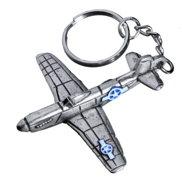 Brelok Metalowy P-51 Mustang – Legenda Drugiej Wojny Światowej